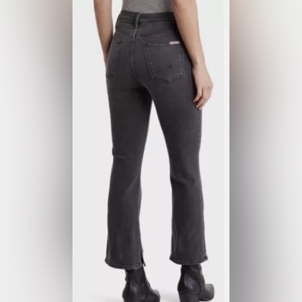 Hudson Jeans Women's Gray Wide Leg Flare Jeans - Picture 2 of 7